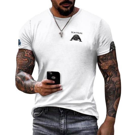 Men's Cotton T-shirt BeastZone 111 print